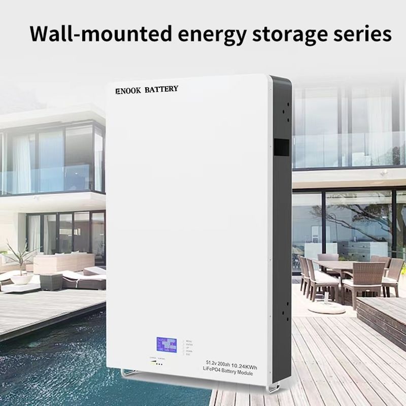 PowerWall 51.2V 100Ah Ηλιακή μπαταρία αποθήκευσης ενέργειας για το σπίτι για μακροχρόνια παροχή ενέργειας