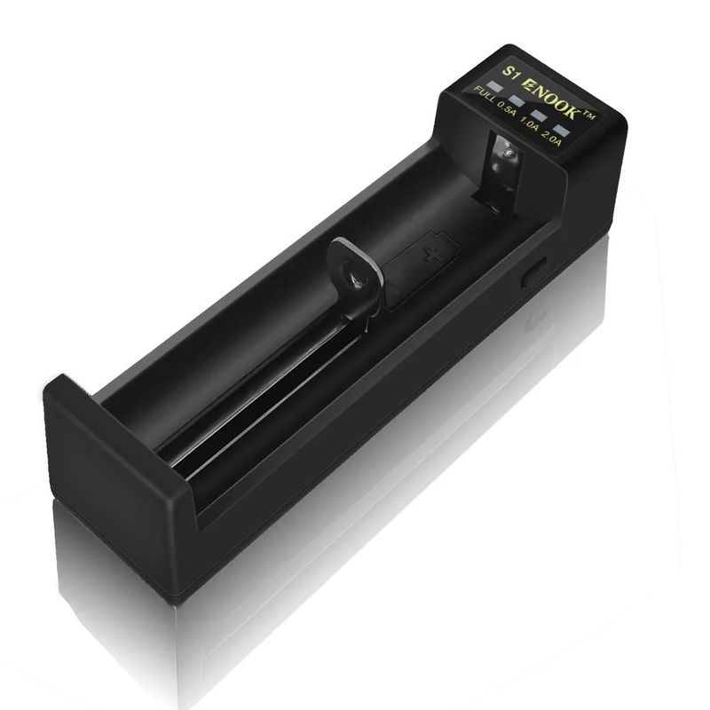 3.7V 2A Φορτιστή μπαταρίας ιόντων λιθίου 18650 26650 16340 18490 21700 20700 μπαταρία