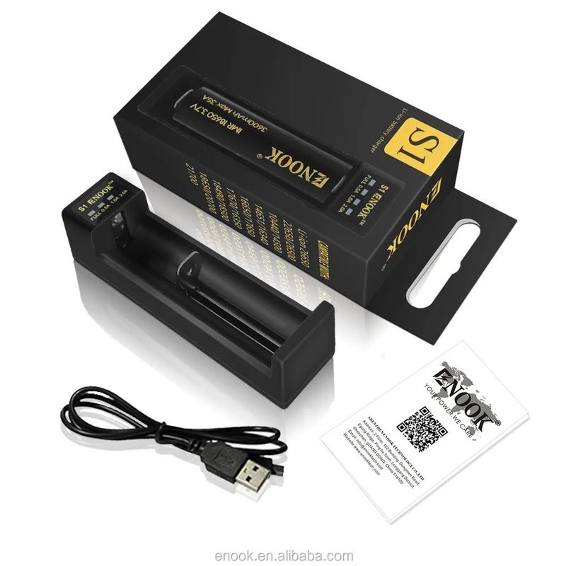 DC 4.2V φορτιστή μπαταριών Li-ion Smart Multi Charger με ρεύμα 2A 1A 0.5A