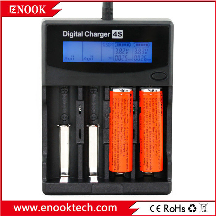 Έξυπνο 4 Slots AA AAA φορτιστή μπαταρίας DC3.6V / 3.7V επαναφορτιστή μπαταρίας