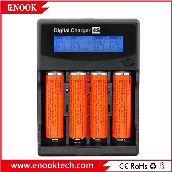 Έξυπνο 4 Slots AA AAA φορτιστή μπαταρίας DC3.6V / 3.7V επαναφορτιστή μπαταρίας
