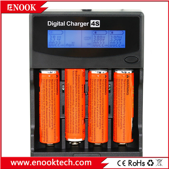 Έξυπνο 4 Slots AA AAA φορτιστή μπαταρίας DC3.6V / 3.7V επαναφορτιστή μπαταρίας