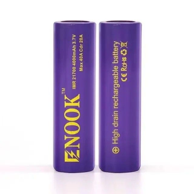 Αναφορτώσιμο μπαταρία ιόντων λιθίου 3.7V 4000mAh 21700 Για E Bike Scooter