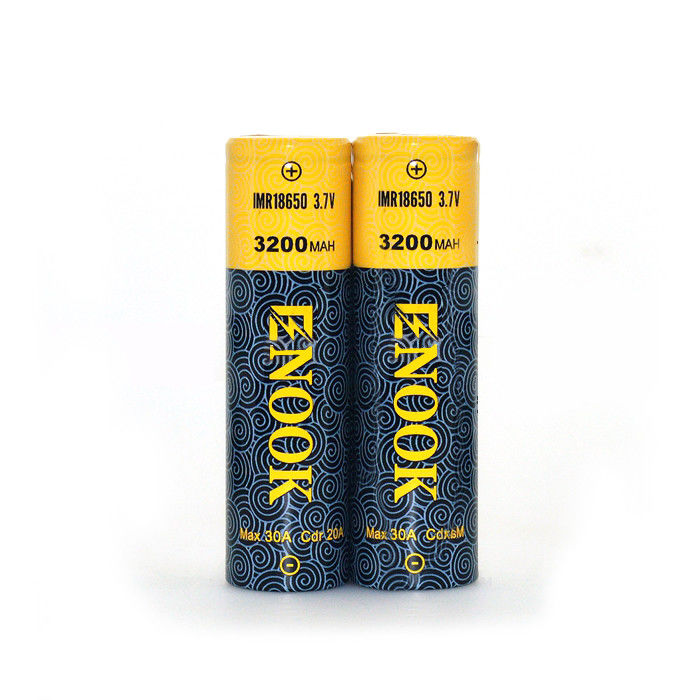 18650 Μικρή μπαταρία ιόντων λιθίου 30A 3.7v 3200mah επαναφορτιζόμενη μπαταρία για ηλεκτρικά εργαλεία