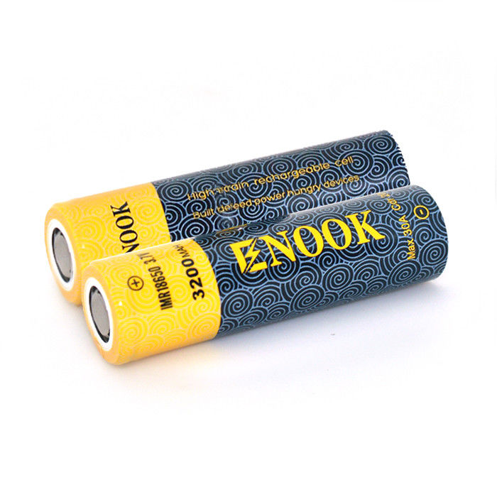 18650 Μικρή μπαταρία ιόντων λιθίου 30A 3.7v 3200mah επαναφορτιζόμενη μπαταρία για ηλεκτρικά εργαλεία