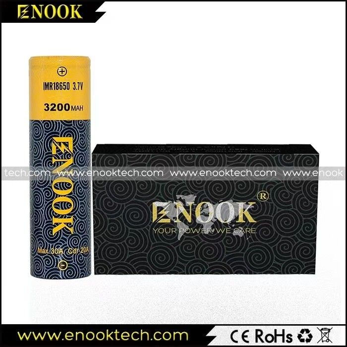 18650 Λιθιοϊονική μπαταρία 3200mAh 3.7V Μεγάλος ρυθμός εκφόρτισης για φορητό υπολογιστή