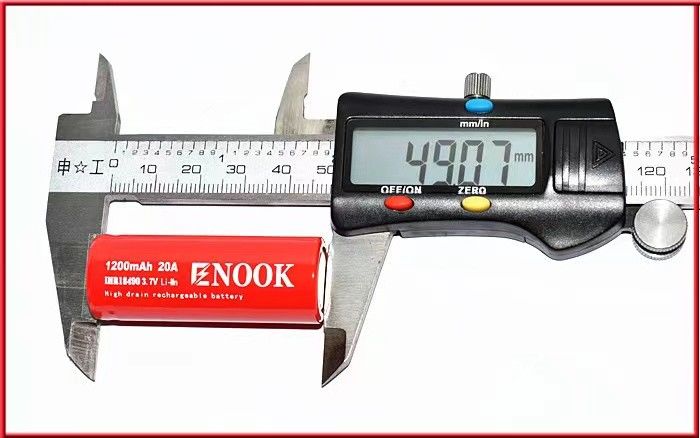 18490 1200mAh enok 20A 3.7v για ηλεκτρικό ποδήλατο 18490 επαναφορτιζόμενη μπαταρία PK agm μπαταρία 12V