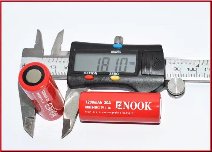18490 1200mAh enok 20A 3.7v για ηλεκτρικό ποδήλατο 18490 επαναφορτιζόμενη μπαταρία PK agm μπαταρία 12V