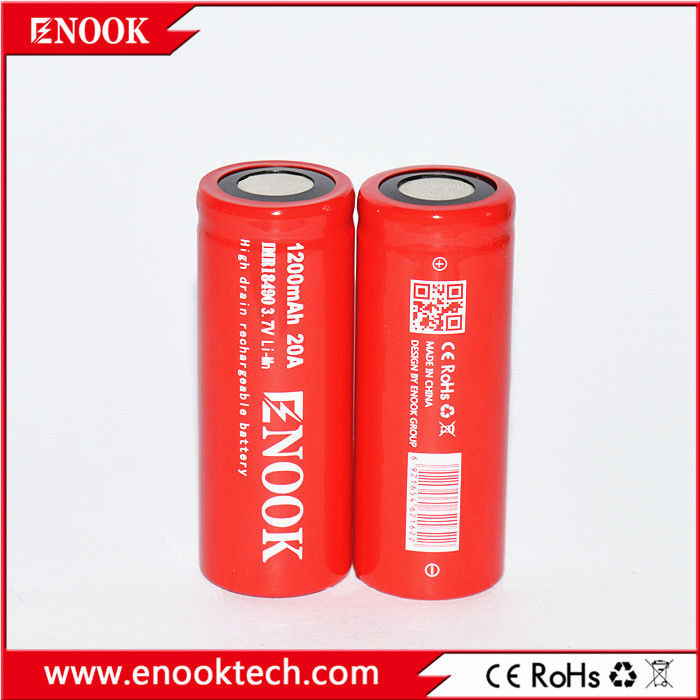 18490 1200mAh enok 20A 3.7v για ηλεκτρικό ποδήλατο 18490 επαναφορτιζόμενη μπαταρία PK agm μπαταρία 12V