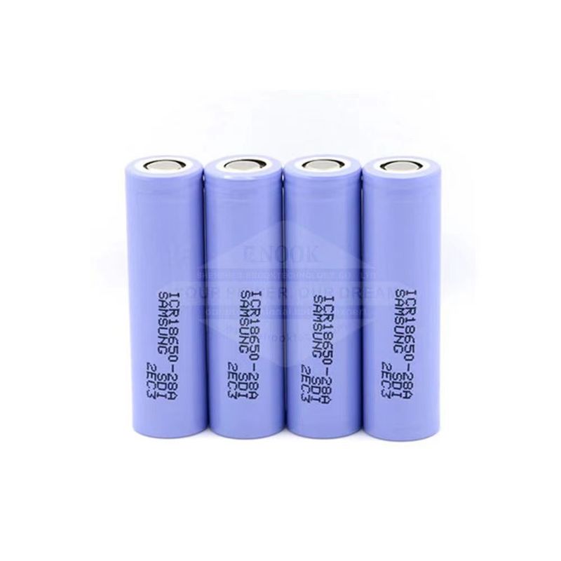Ανανεώσιμη 3.7 V 18650 μπαταρία ιόντων λιθίου 2800mAh μπαταρία ιόντων λιθίου υψηλής ισχύος