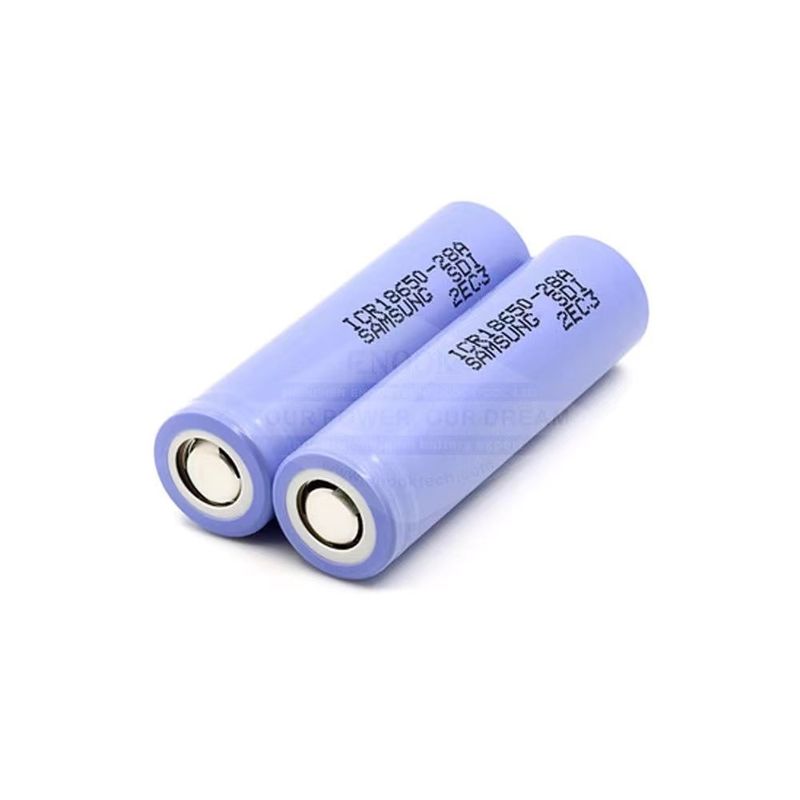 Ανανεώσιμη 3.7 V 18650 μπαταρία ιόντων λιθίου 2800mAh μπαταρία ιόντων λιθίου υψηλής ισχύος