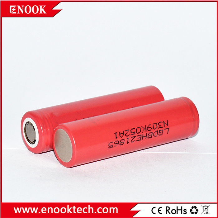 HE2 2500mah Li Ion 18650 Ηλιακή κυψέλη για E ποδήλατα Φλας Ηλεκτρικό εργαλείο