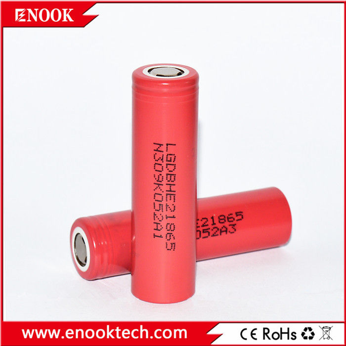 HE2 2500mah Li Ion 18650 Ηλιακή κυψέλη για E ποδήλατα Φλας Ηλεκτρικό εργαλείο