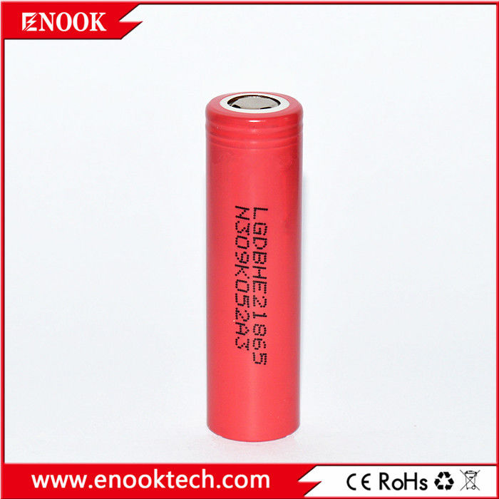 HE2 2500mah Li Ion 18650 Ηλιακή κυψέλη για E ποδήλατα Φλας Ηλεκτρικό εργαλείο