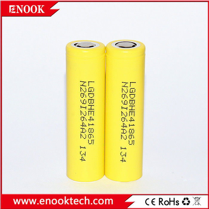 Χονδρική μπαταρία HE4, ICR18650HE4 18650 2500mAh 3.6V μπαταρία HE4, he2 35Amps 18650 3.7v μπαταρία πολυμερών ιόντων λιθίου