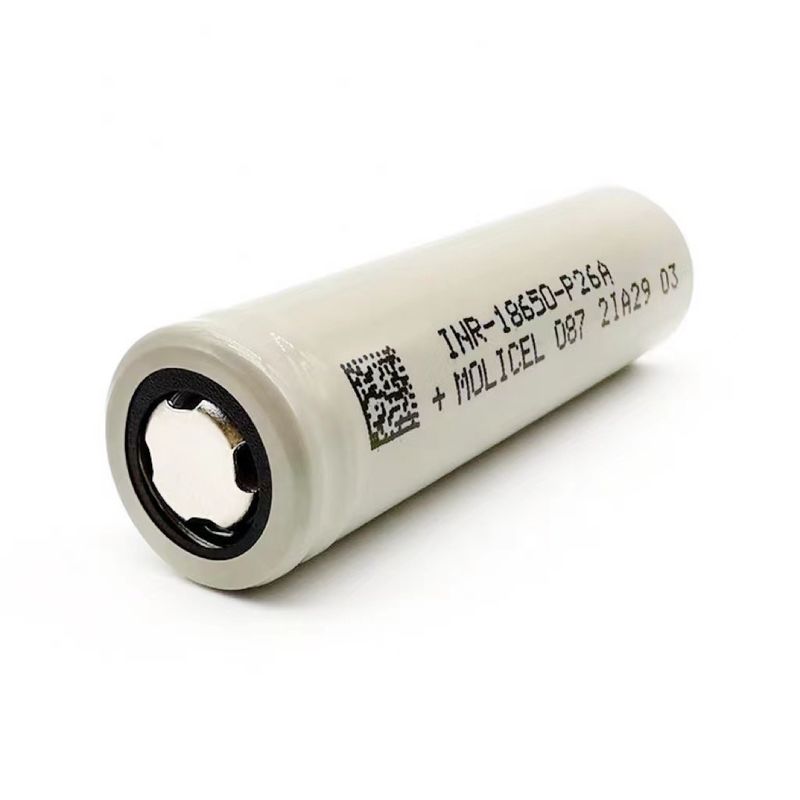 Πυροσβεστική μπαταρία υψηλής απόδοσης 3.7v I Molicel 3.7v 2600mah 18650 P26A επαναφορτιζόμενη μπαταρία για ηλεκτρονικά είδη