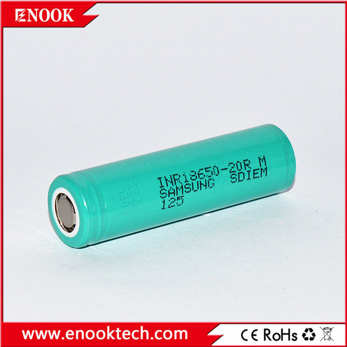 Σε απόθεμα 18650 samsung 20R 3.7v 2000mah 18650 Lithium επαναφορτιζόμενη μπαταρία ιόντων λιθίου Για μπαταρία πακέτο