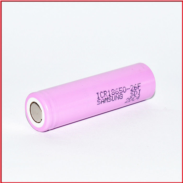 SAM ICR18650 26F 2600mAh 26JM 26J 26H 3.6V 18650 2600mAh μπαταρία λιθίου 510 μπαταρίας νήματος