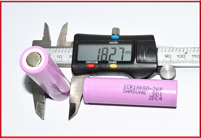 SAM ICR18650 26F 2600mAh 26JM 26J 26H 3.6V 18650 2600mAh μπαταρία λιθίου 510 μπαταρίας νήματος