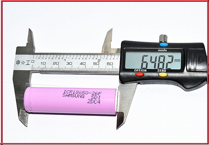 SAM ICR18650 26F 2600mAh 26JM 26J 26H 3.6V 18650 2600mAh μπαταρία λιθίου 510 μπαταρίας νήματος
