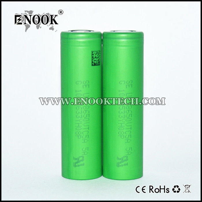 Προδιαγραφές της μπαταρίας Vtc5 2600mAh χονδρικό σε επαναφορτιζόμενη μπαταρία ιόντων 3.7V 18650 μπαταρία
