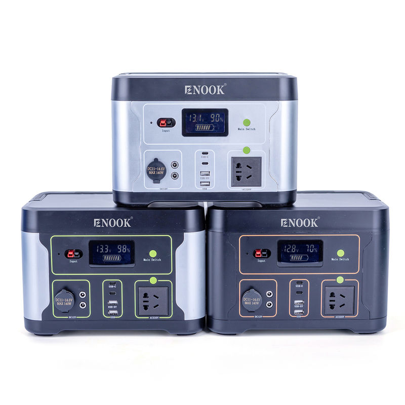 500W LiFePO4 φορητοί σταθμοί ηλεκτρικής ενέργειας εξωτερικό σπίτι μπαταρία αποθήκευσης ενέργειας για φορητό υπολογιστή