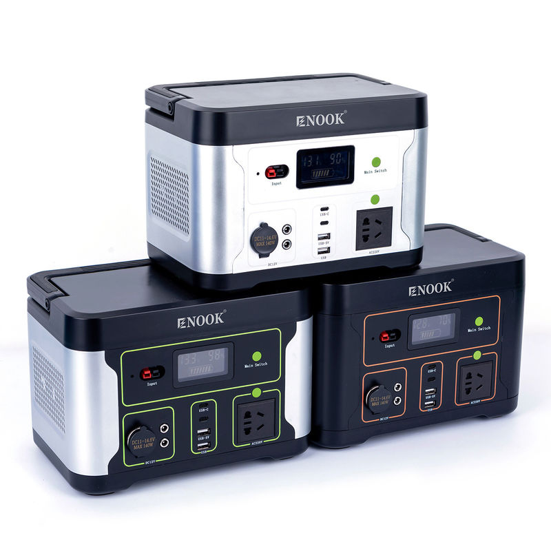 500W LiFePO4 φορητοί σταθμοί ηλεκτρικής ενέργειας εξωτερικό σπίτι μπαταρία αποθήκευσης ενέργειας για φορητό υπολογιστή