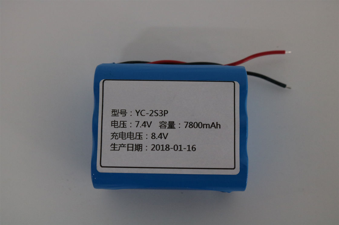 7.4 V 7800mah Η μπαταρία ιόντων λιθίου για ηλεκτρικό ποδήλατο και ηλεκτρικό αυτοκίνητο