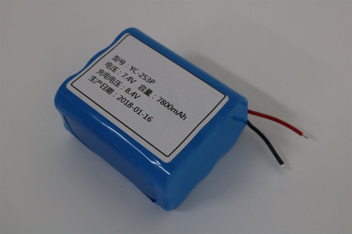 7.4 V 7800mah Η μπαταρία ιόντων λιθίου για ηλεκτρικό ποδήλατο και ηλεκτρικό αυτοκίνητο