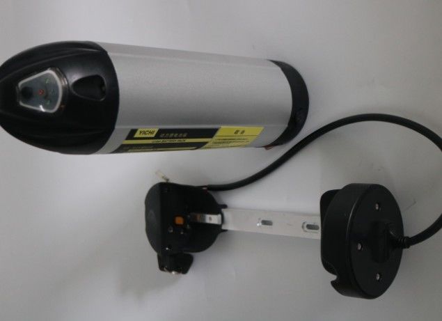 36V 20Ah E Bike Lithium Battery Pack Ασημένιο Κετάλι Τύπος Προσαρμοσμένο