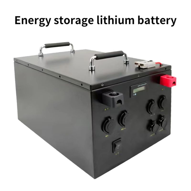 OEM Server Rack 100Ah 51.2 V μπαταρία ιόντων λιθίου 5000W Lifepo4 βαθύ κύκλο μπαταρία