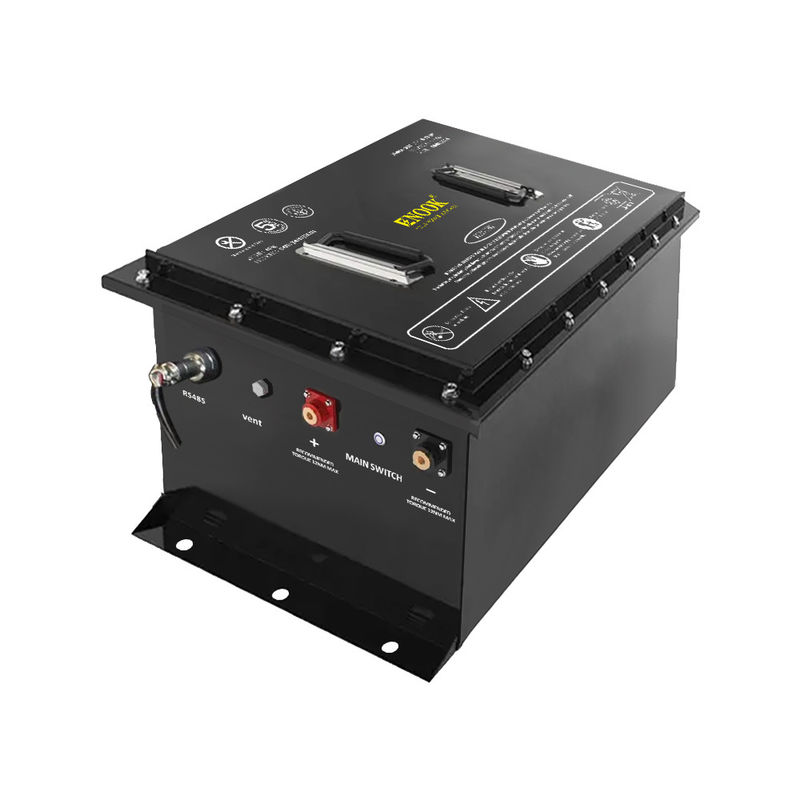Ανανεώσιμη μπαταρία καρότσι γκολφ 12.8v 24v 36v 48v 51.2v 72v 100AH μπαταρία ιόντων λιθίου Lifepo4 με έξυπνο λογισμικό BMS