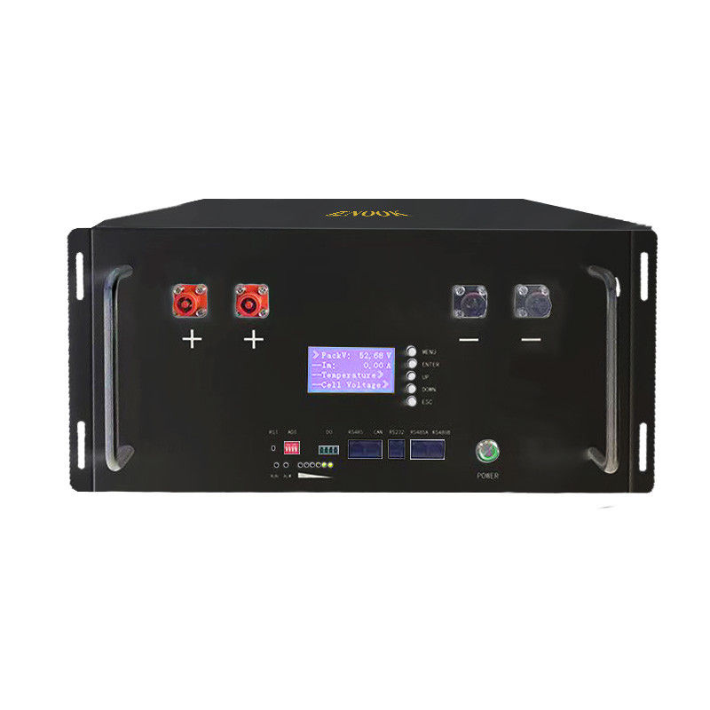 Έξυπνο BMS LiFePO4 10kwh 48V 200Ah Ηλιακό Λιθιοϊονικό Διακομιστή Ρακ Εφοδιασμένο με μπαταρία για Ηλιακό Σύστημα