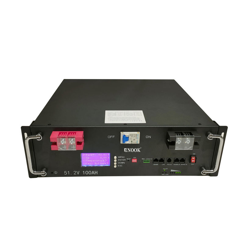 5Kw 10Kw 20Kw Διακομιστής Rack Mounted μπαταρία 48V Lifepo4 μπαταρία πακέτο για ηλιακό σύστημα
