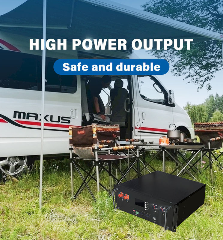 5Kw 10Kw 20Kw Διακομιστής Rack Mounted μπαταρία 48V Lifepo4 μπαταρία πακέτο για ηλιακό σύστημα
