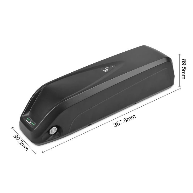 Η μπαταρία υψηλής απόδοσης για το E Bike για το Hailong Case 250w/350w/500w Motor Black