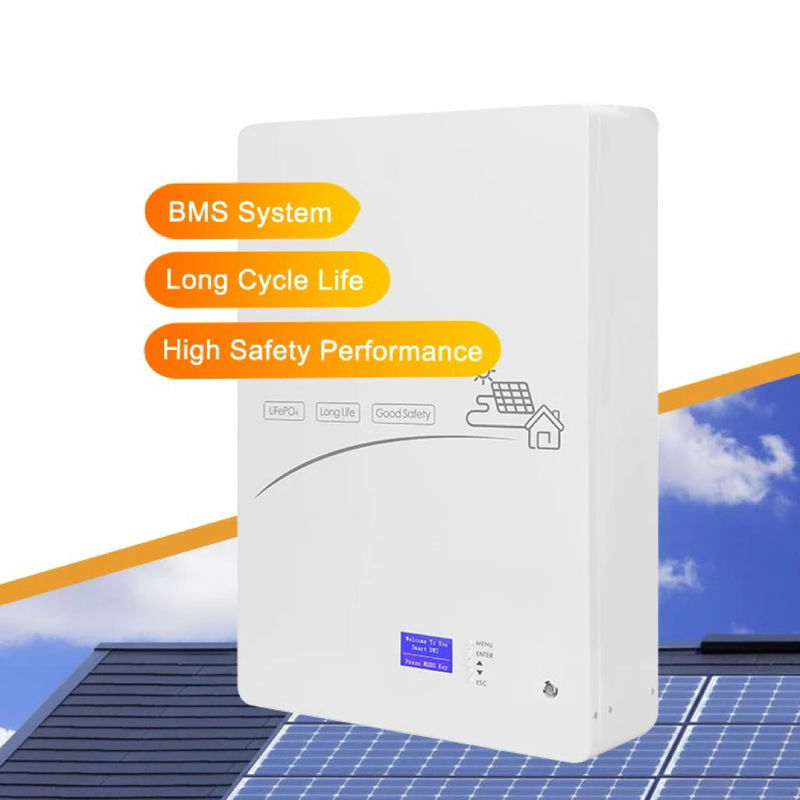 Ενόκ Powerwall Ηλιακή μπαταρία ιόντων λιθίου 48V 5Kw 10Kw 100Ah 200Ah Ηλεκτρική ισχύς Φύλος Lifepo4 Σπίτι Ηλιακή αποθήκευση ενέργειας