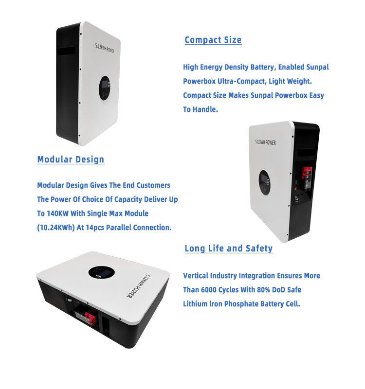Lifepo4 Grade A lfp Cell 48volt μπαταρία λιθίου 5kw 10kw 15kwh 20 kwh 30kwh μπαταρία αποθήκευσης ενέργειας στο σπίτι