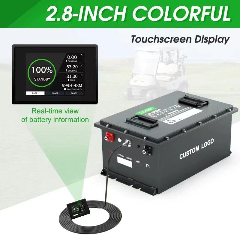 OEM/ODM Lifepo4 μπαταρία μπαταρία καρότσι γκολφ 24V 36V 48V 72V 50Ah 100Ah 200Ah με Smart BMS
