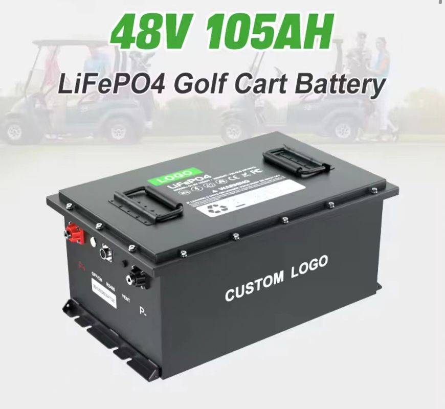 105ah 150ah 24v 36 volts 72v Λιθιοσιδήρου φωσφορικής μπαταρίας μπαταρίας γκολφ καροτσάκι