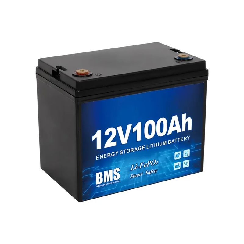 12V 24V 48V Lifepo4 μπαταρία με 120A ρεύμα εκφόρτισης μπαταρία λιθίου σιδήρου φωσφορικού