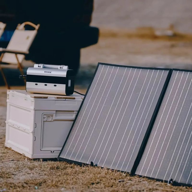 1000W φορητό σταθμό ηλεκτρικής ενέργειας με μπαταρία ιόντων λιθίου με έξοδο USB C και καθαρό κύμα sinus